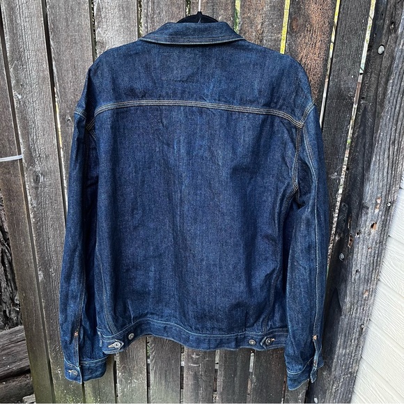 Guess Vintage 90’s Men’s Button Up Denim Jean Jacket Sz XXL - Picture 12 of 16